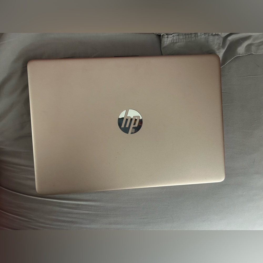 HP Rose Gold Laptop